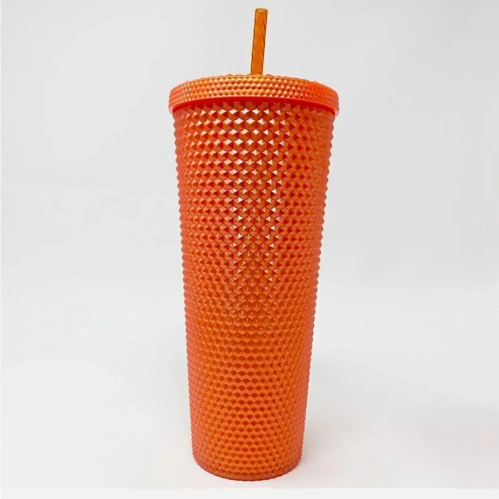 Starbucks 2022 Fall Edition Studded Tumbler Orange 24oz. NWT